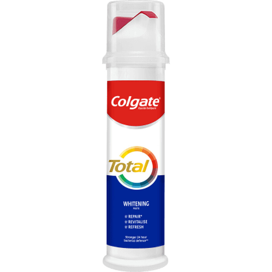 Pasta dentífrica Colgate Total Whit Pump, 100 ml