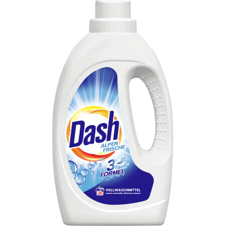 Dash Detergente líquido para ropa Alpen Frische 20 lavados, 1,1 l