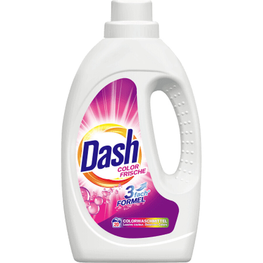 Dash Vloeibaar Wasmiddel Color Frische 20 wasbeurten, 1,1 l