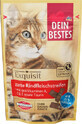 Dein Bestes Dein Beste pienso para gatos con tiras de ternera, 50 g