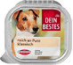 Pienso para perros Dein Bestes con mucha carne de pavo, 150 g