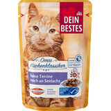 Dein Bestes Comida húmeda para gatos con pescado, 100 g