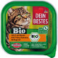 Dein Bestes ECO comida h&#250;meda con pollo y pavo para gatos, 100 g