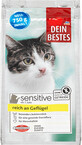 Dein Bestes sensitive comida h&#250;meda para gatos con carne de ave, 750 g