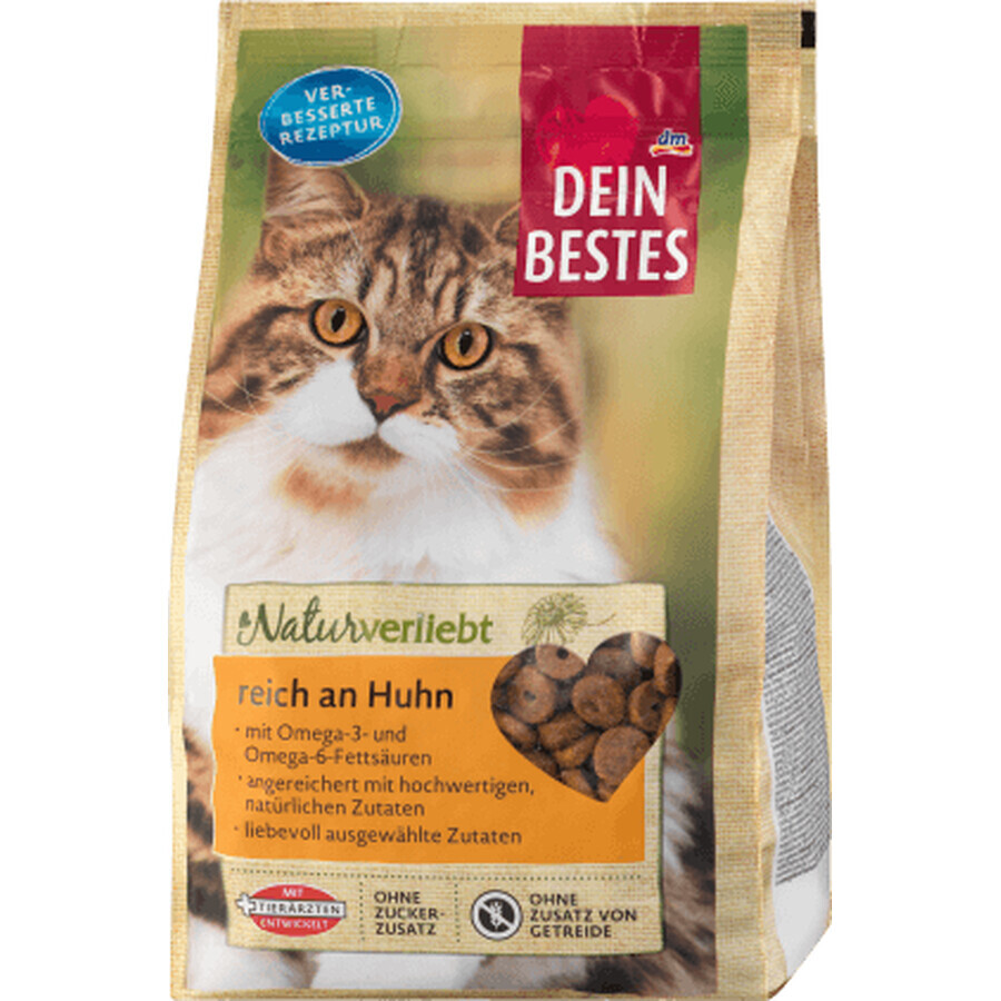 Dein Bestes croquettes pour chats, 500 g