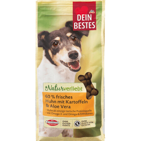 Dein Bestes natuurlijk droogvoer voor honden - kippenvlees&amp;aloe, 1 kg