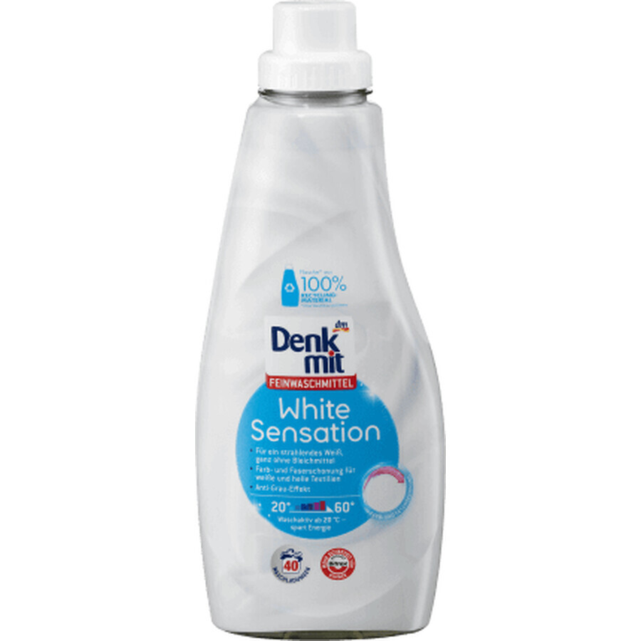 Denkmit Detergente para Ropa Blanca Delicada 40 lavados, 40 lavados