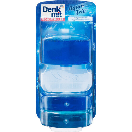 Denkmit toiletverfrisser aqua trio 3x55ml, 165 ml