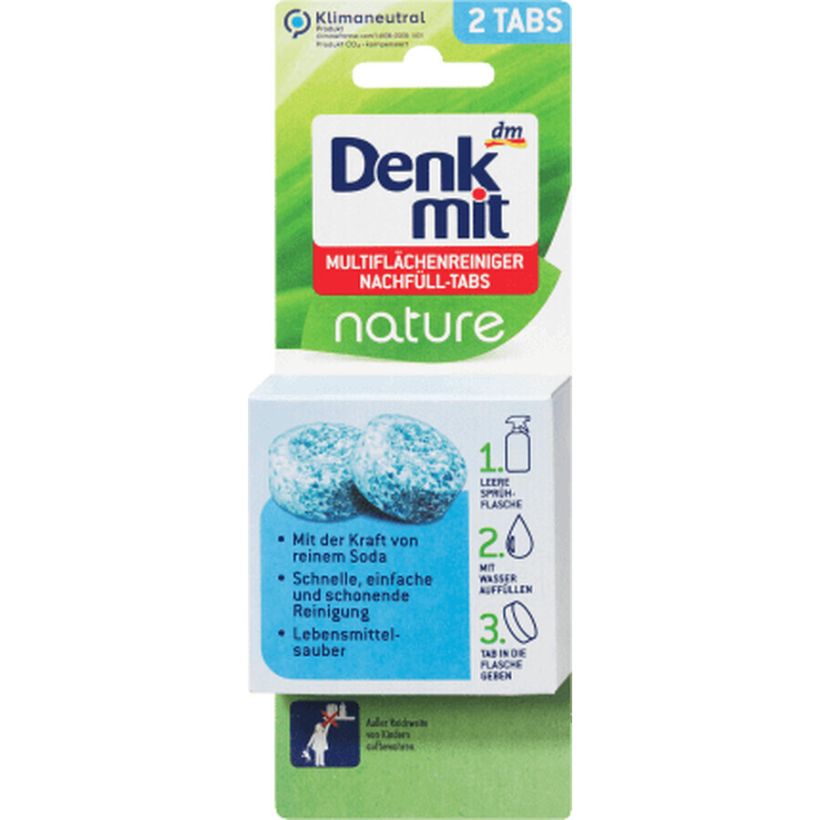 Denkmit Pastiglie detergenti multisuperficie, 2 pz