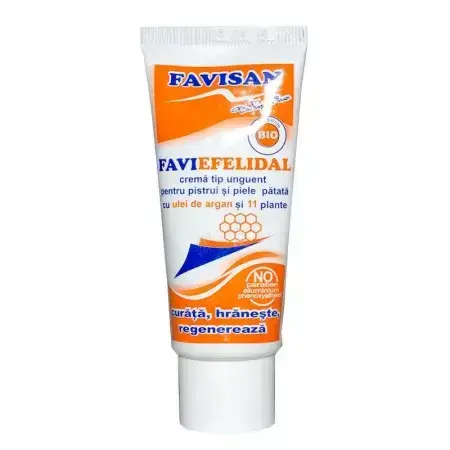 Faviefelidal pomada crema para pecas y manchas cutáneas, 40 ml, Favisan