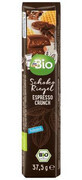 DmBio Barrita de chocolate con leche, espresso y crujiente, 37,5 g