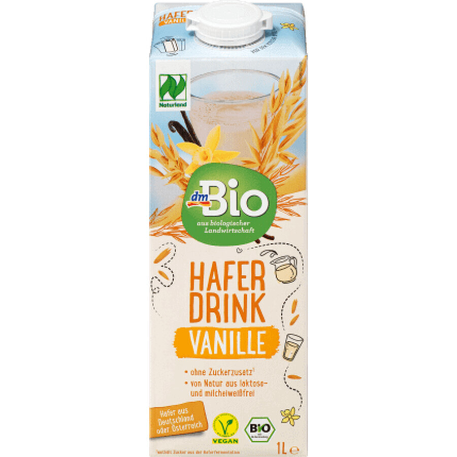 DmBio Oat drink with vanilla, 1 l