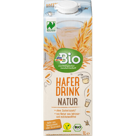 DmBio Băutură de ovăz natur, 1 l