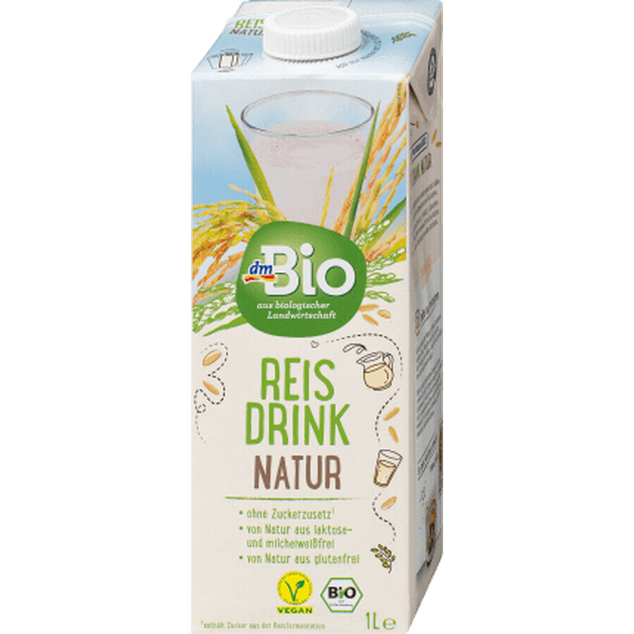 DmBio Natuurlijke rijstdrank, 1 l