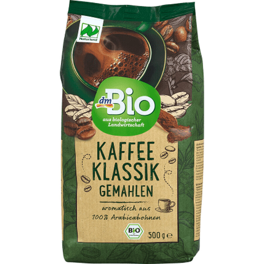 DmBio Cafea Naturland clasică, 500 g