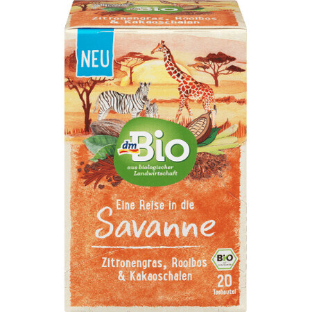 DmBio Savannah té hierba limón ECO, 40 g