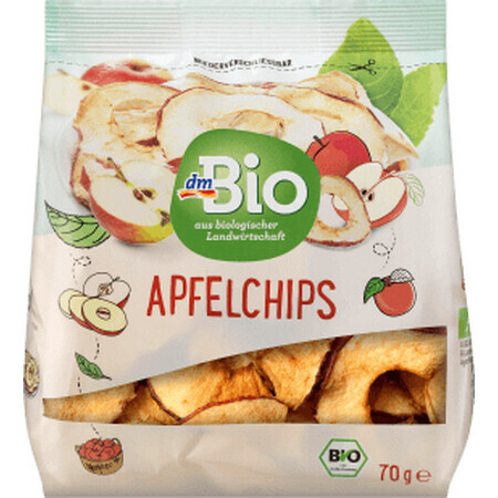 DmBio Appelchips, 70 g