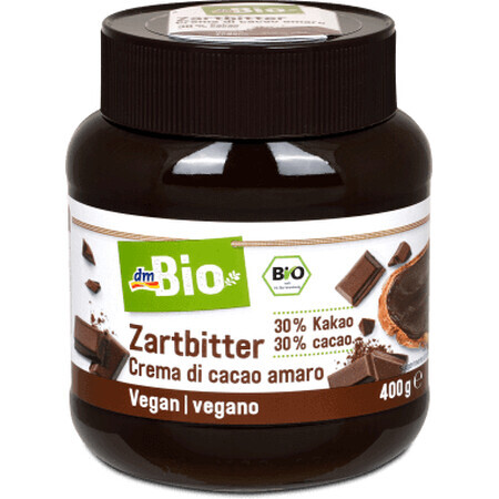 DmBio Crème à tartiner au chocolat noir ECO, 400 g