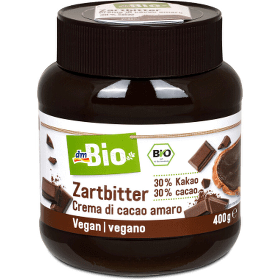 DmBio Crème à tartiner au chocolat noir ECO, 400 g