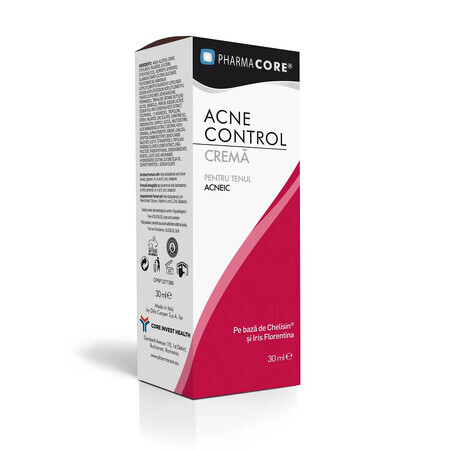 Crema de Tratamiento Control del Acné, 30 ml, Pharmacore