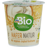 DmBio Yogur vegetal de avena natural, 160 g