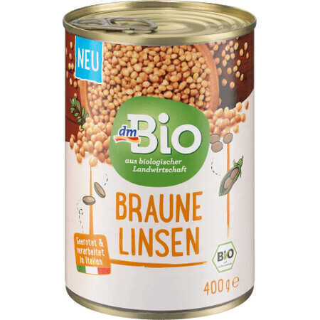 DmBio Brown lentils ECO, 400 g