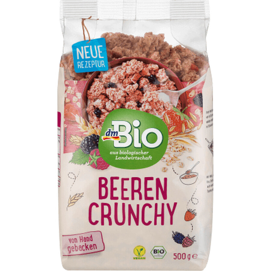 DmBio Crunchy Musli met bessen ECO, 500 g