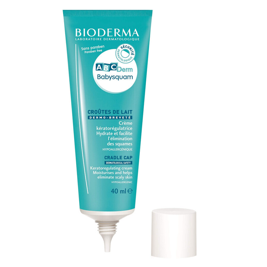 Bioderma ABCDerm Crema Tratante Caspa Babysquam, 40 ml