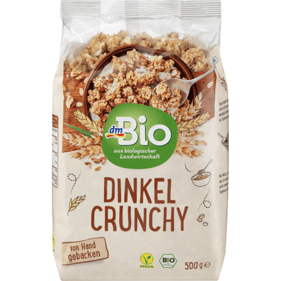 DmBio Muesli di alac croccante, 500 g