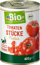 DmBio Tomate natural en trozos, 400 g