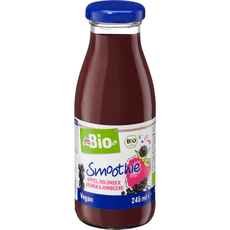 DmBio Smoothie manzana y aronia ECO, 245 ml