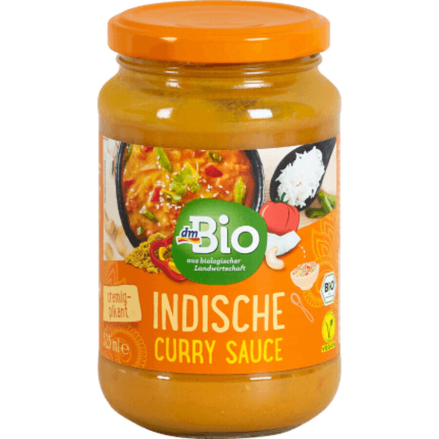 DmBio Salsa india de curry, 0,33 l