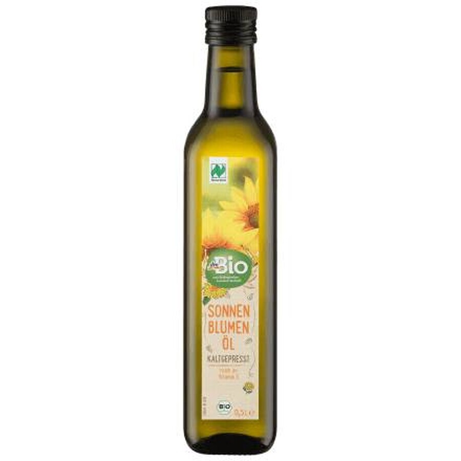 DmBio Aceite de girasol prensado en frío, 500 ml