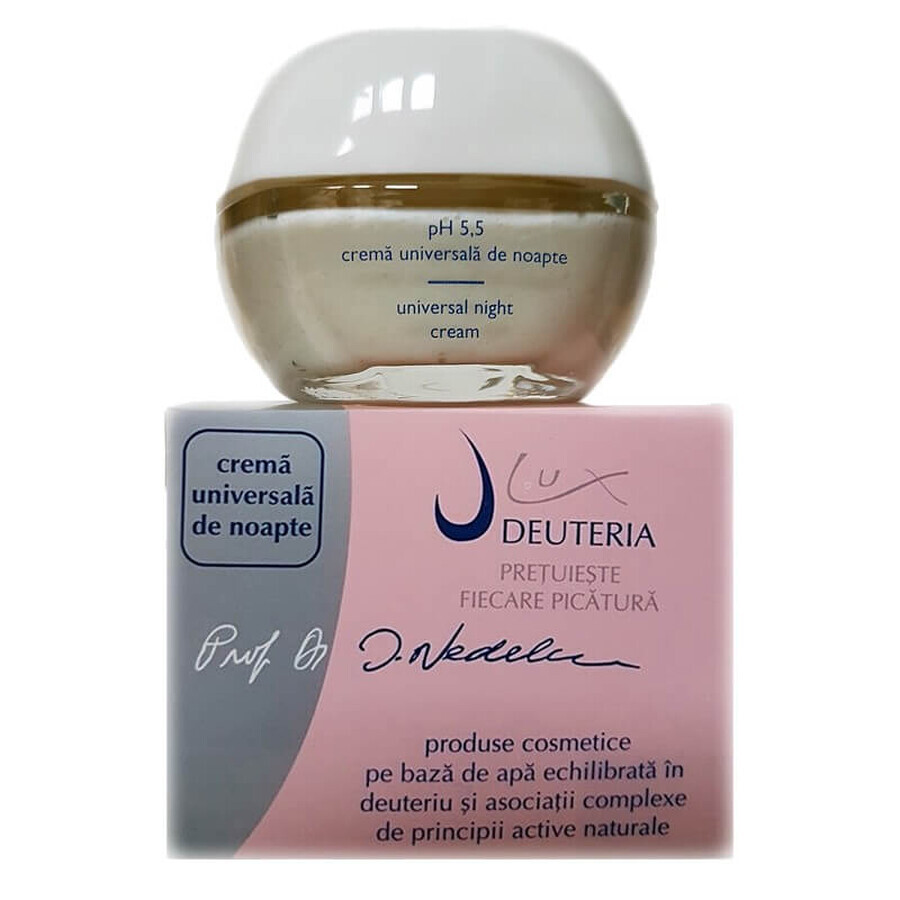 Crema da notte universale, 50 ml, Deuteria Cosmetics