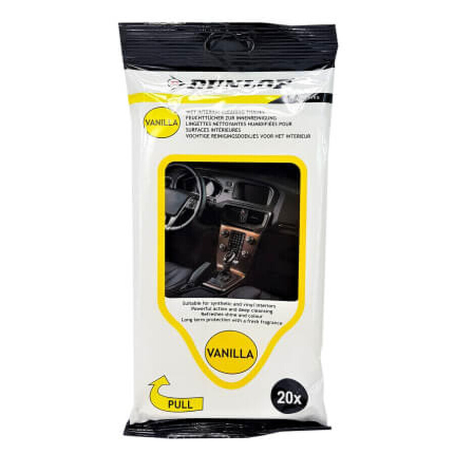 DUNLOP Panno per la pulizia del cruscotto, 20 pz