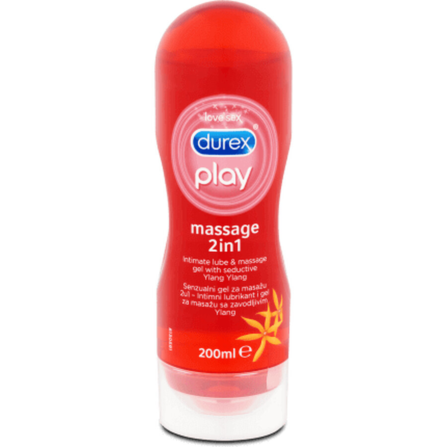 durex Play lubrifiant de massage 2îin1, 200 ml