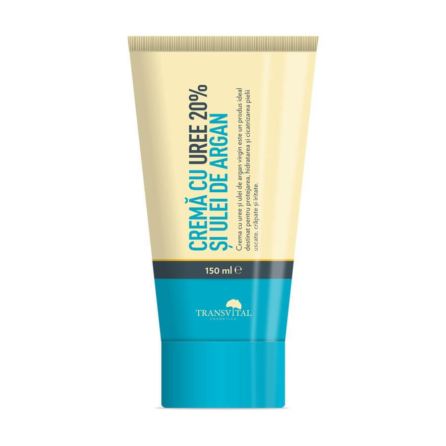 Urea cream 20% argan oil, 150ml, Transvital