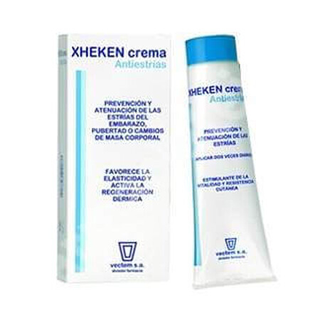 Xheken Crema Antiarrugas y Antiestrías, 2 x 100 ml, Vectem