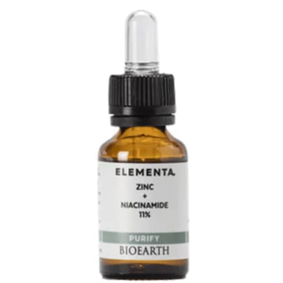 Elementa Serum con zinc y niacinamida 11% para la cara, 1 ud.