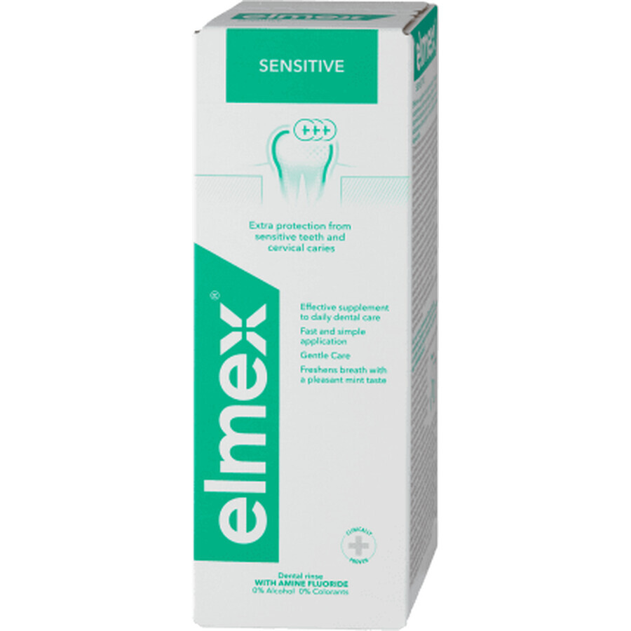 Elmex Sensitive Mundspülung, 400 ml