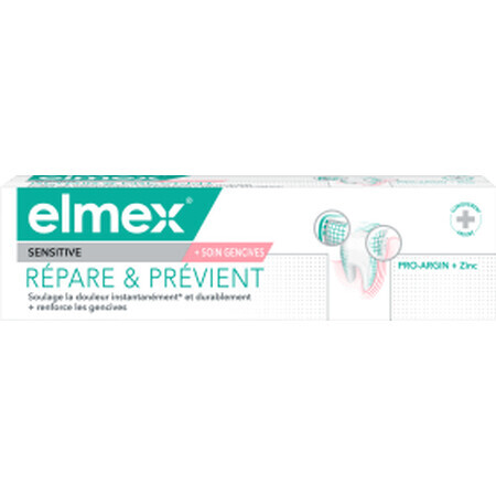 Elmex Dentífrico Reparador, 75 ml