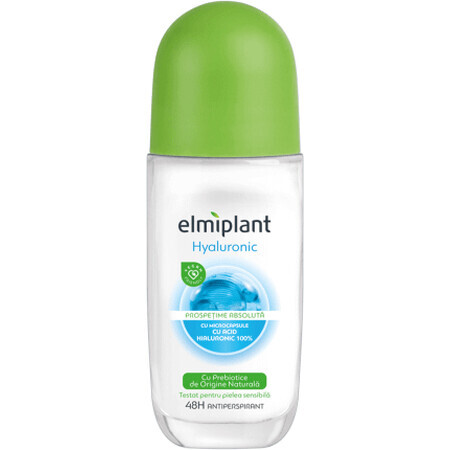 Elmiplant Desodorante antitranspirante roll on hialurónico, 50 ml