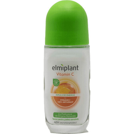 Elmiplant Desodorante antitranspirante roll on vitamina C, 50 ml