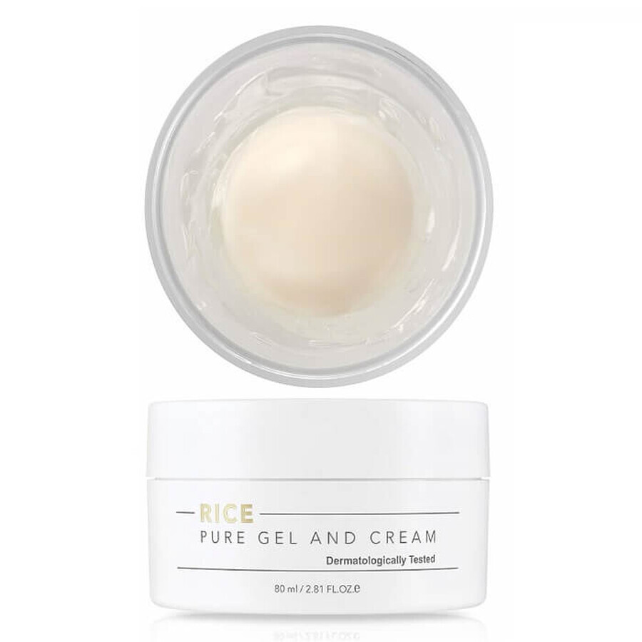 Rijst Puur 2 in 1 crème-gel, 80 ml, Dank U Boer