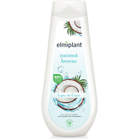 Elmiplant Gel de duș cremă Coconut Breeze, 750 ml