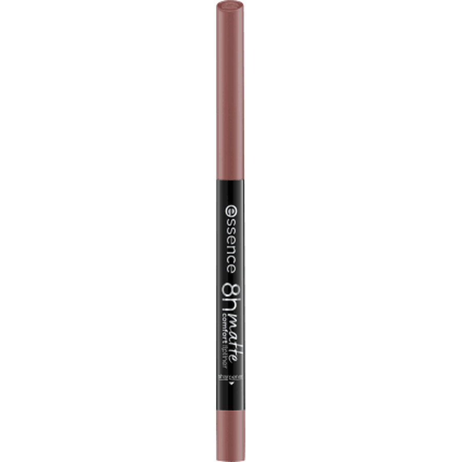 Essence Cosmetics 8h Matte Comfort lip pencil 02 Silky Hazelnut, 0.3 g