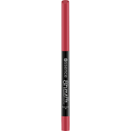 Essence Cosmetics Lápiz de labios 8h Matte Comfort 07 Classic Red, 0,3 g