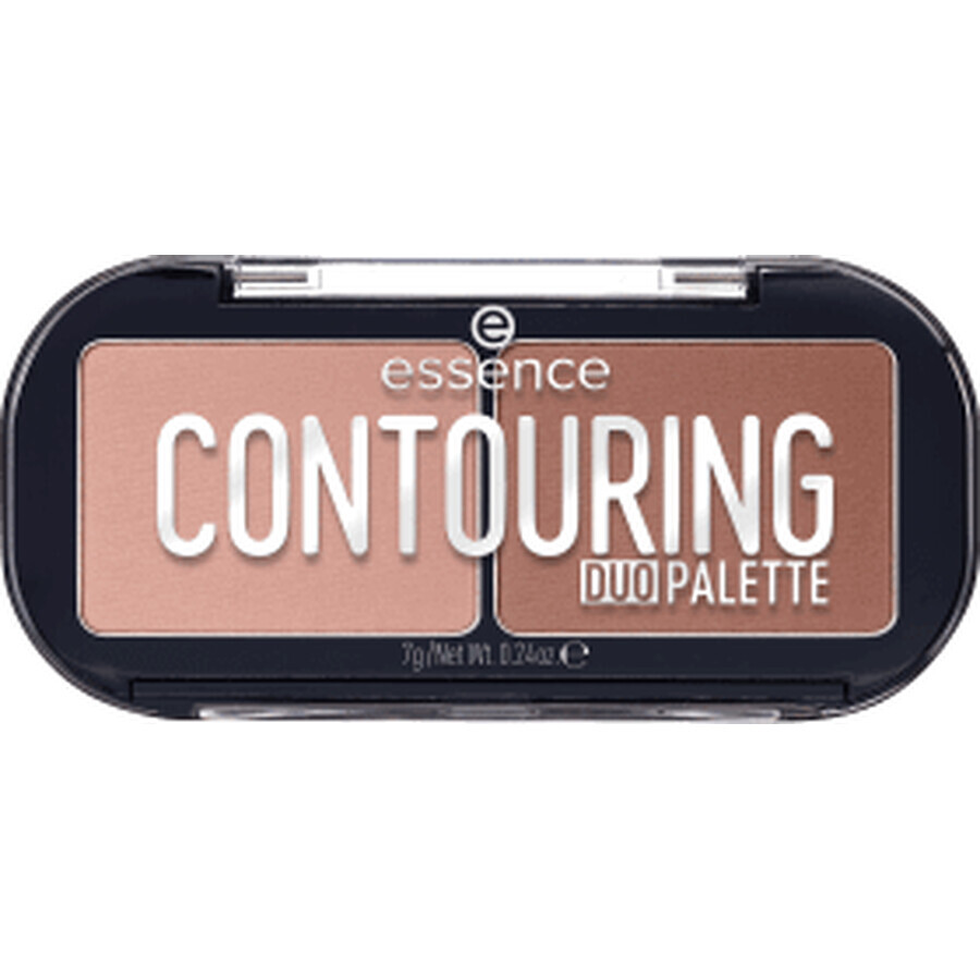 Essence Cosmetics Paleta dúo contorno Paleta contorno 10 pieles claras, 7 g