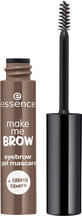 Essence Cosmetics Make Me Brow m&#225;scara de pesta&#241;as en gel 05 chocolaty brows, 3,8 ml