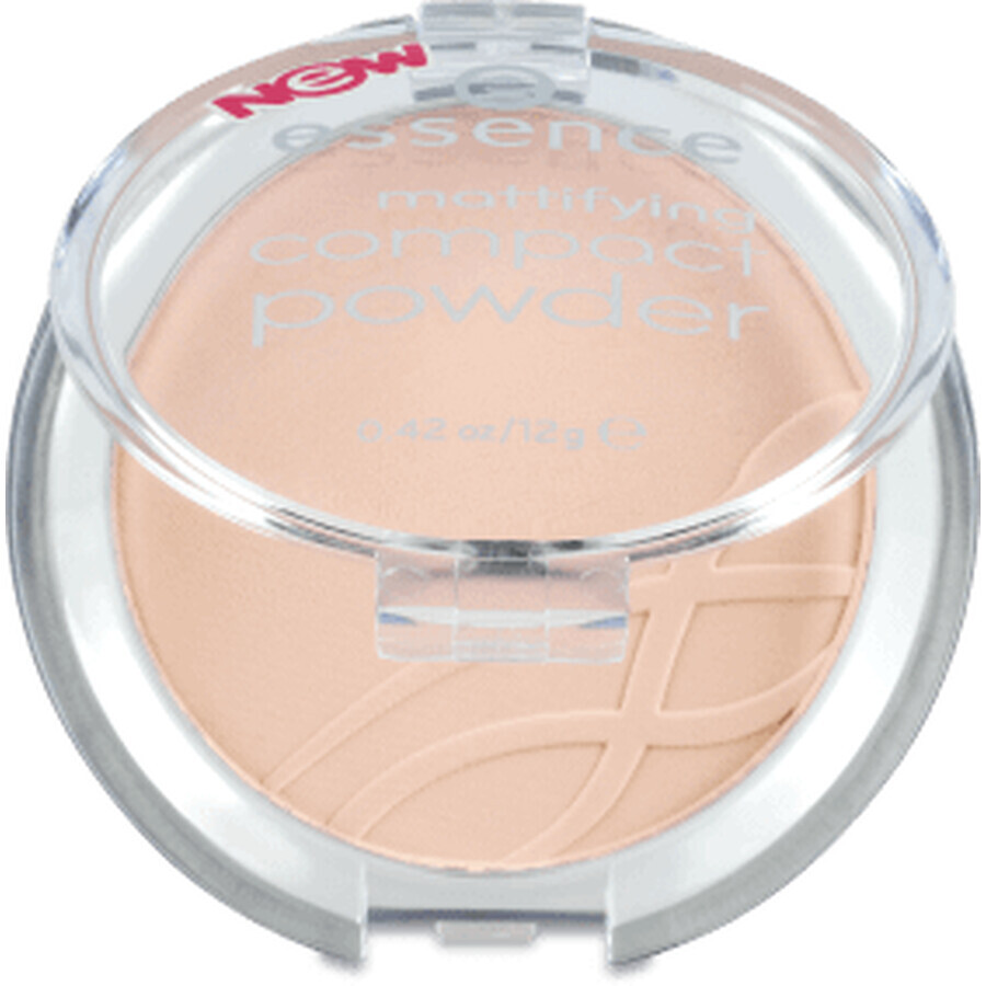 Essence Cosmetics Mattifying Compact Powder Kompaktpuder 11 Pastel Beige, 12 g